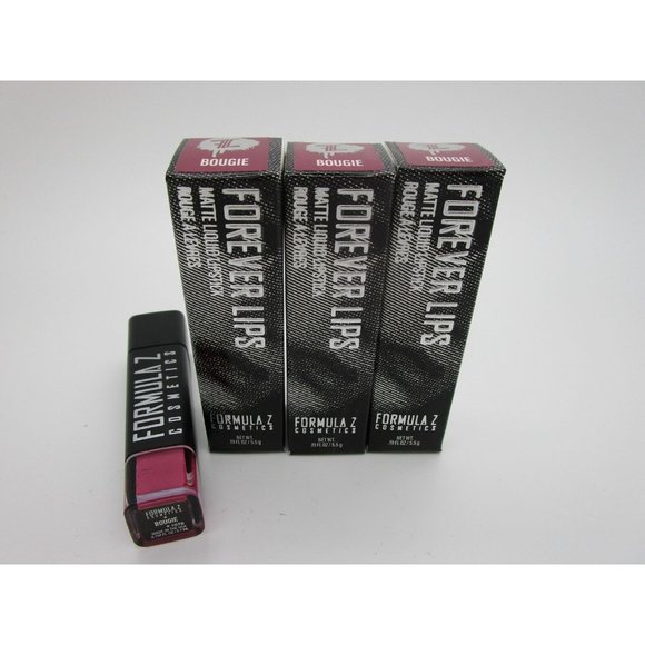Formula Z Cosmetics FOREVER LIPS Matte Liquid Lipstick - BOUGIE - Lot of 3